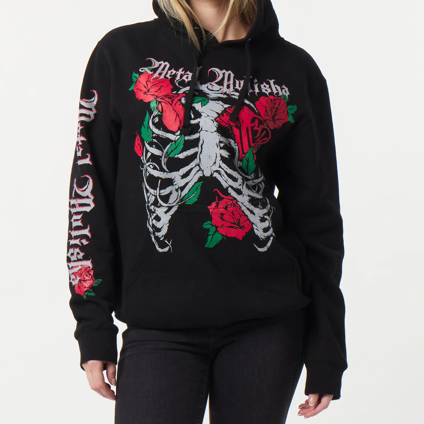 BONEZ OVERSIZED PULLOVER HOODIE - Image 5