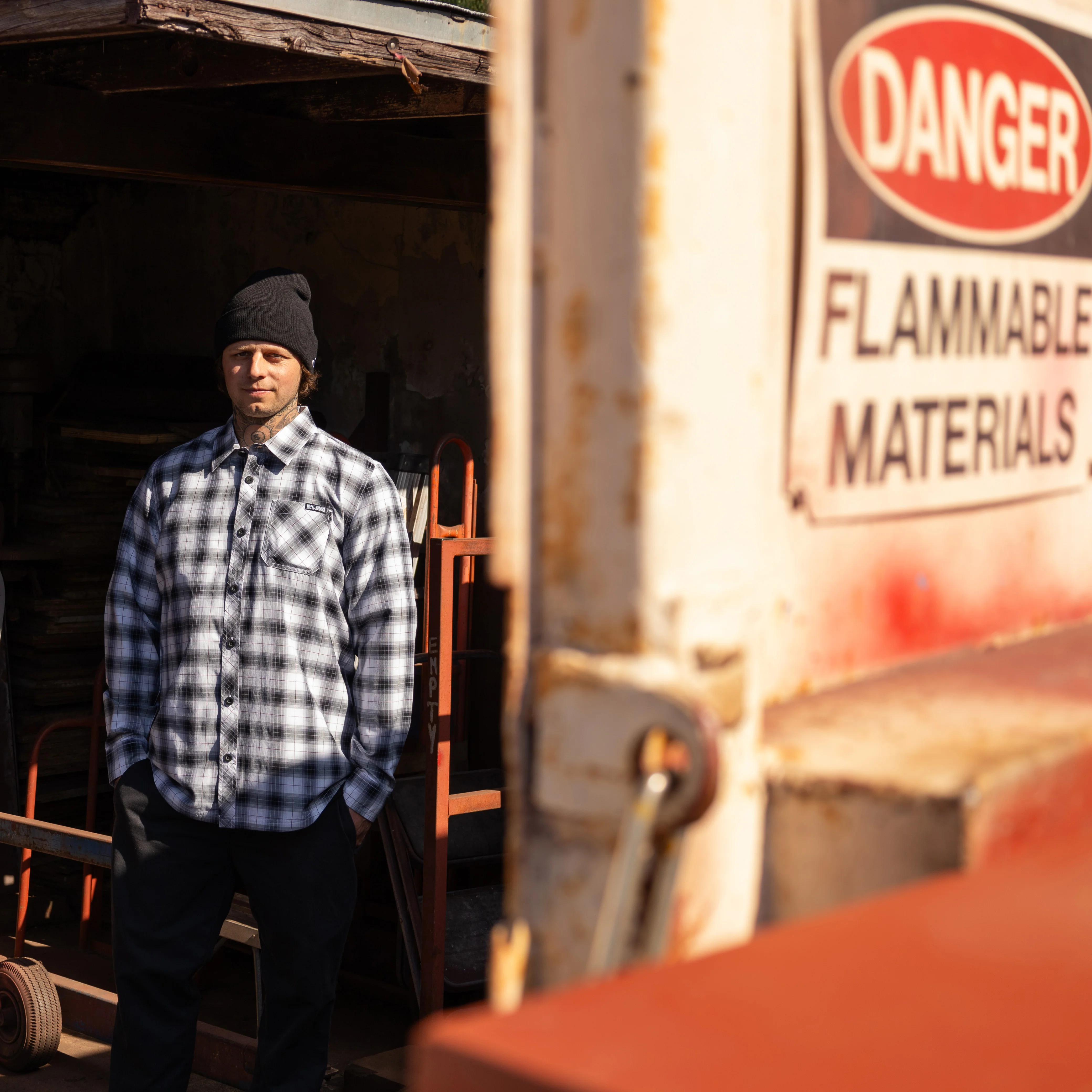 ONE SHOT WOVEN LONG SLEEVE SHIRT - Image 4