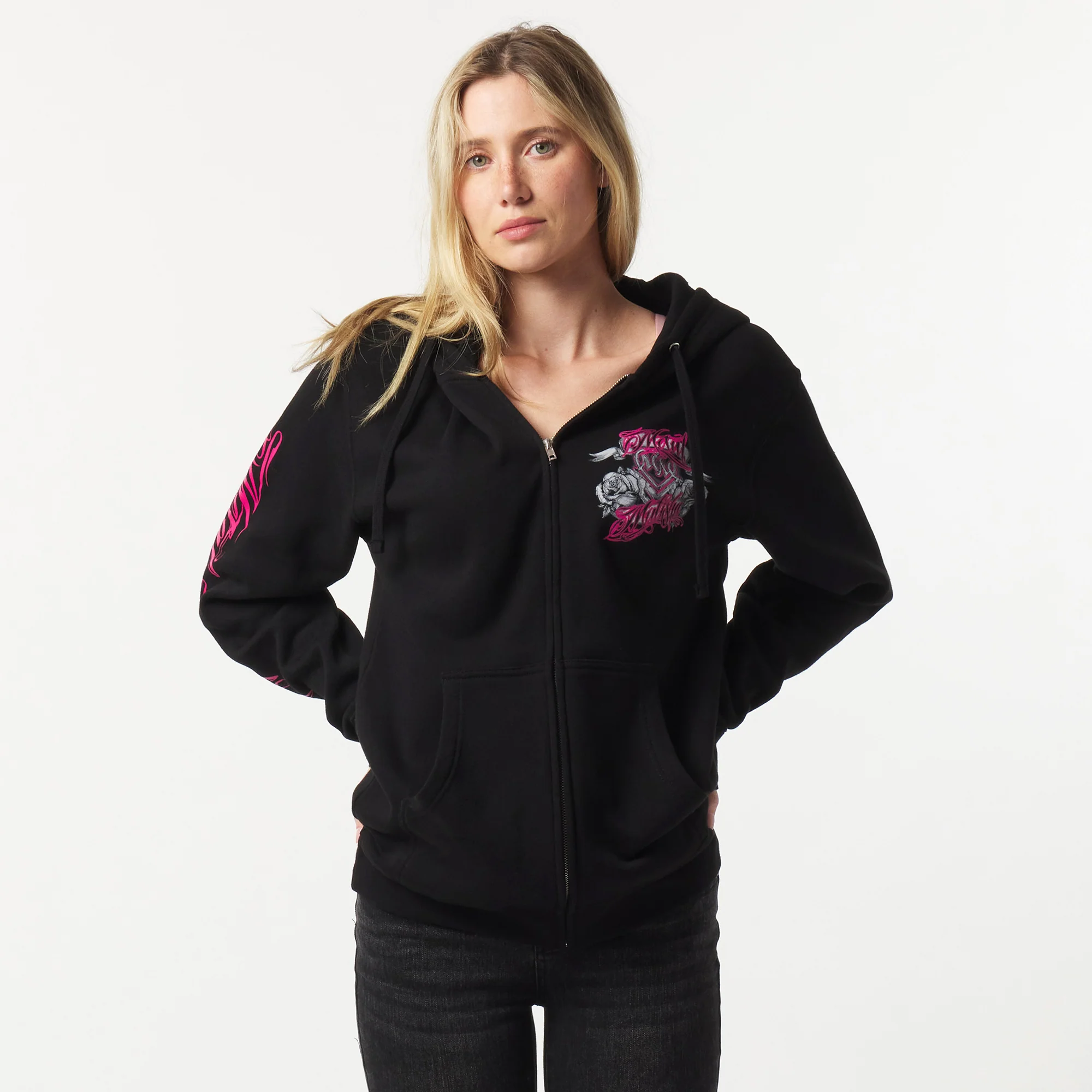 ROYAL FLUSH OVERSIZED ZIP HOODIE - Image 5